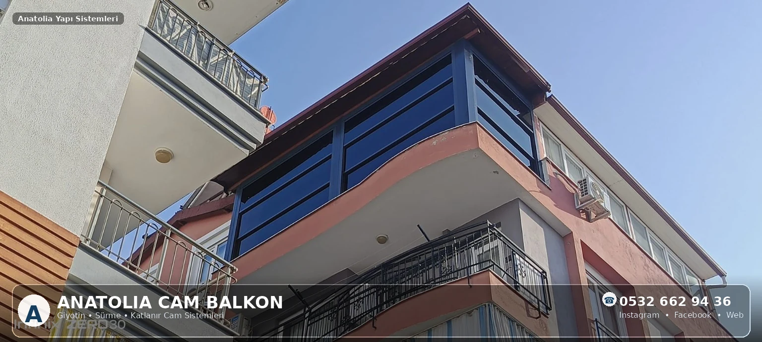 GİYOTİN CAM BALKON